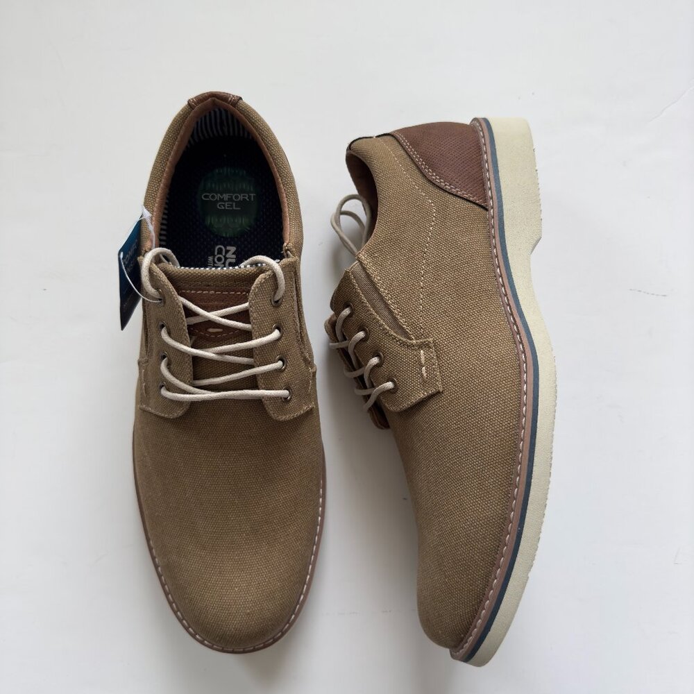 NWT Nunn Bush Barklay Canvas Plain Toe Oxford